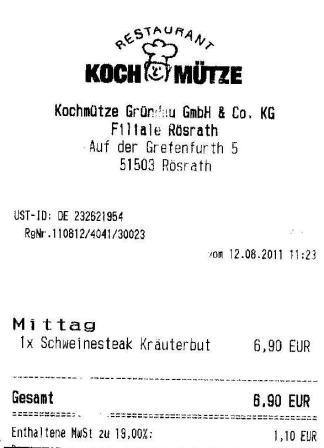 isbg Höffner Kochmütze Restaurant